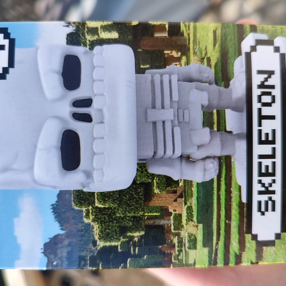 Minecraft Skeleton Happy Meal Toy